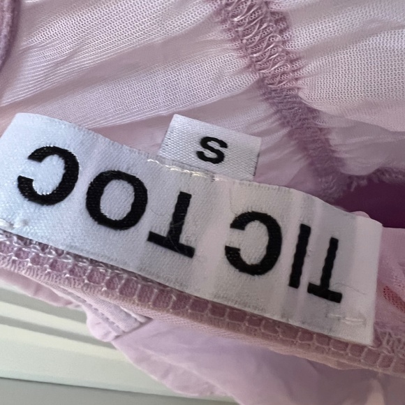 LILAC MESH BODYCON DRESS - Picture 5 of 6